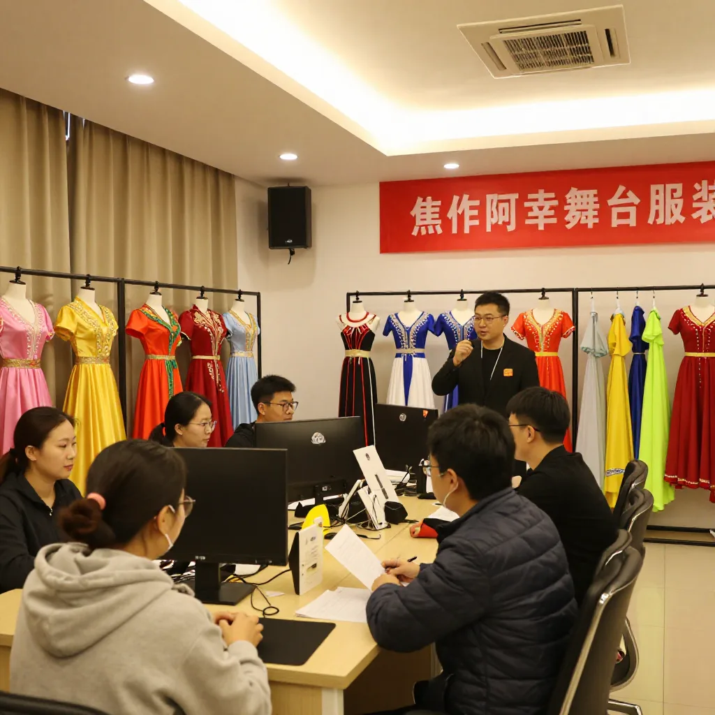 焦作阿幸舞台服装-专业制作与租赁舞台演出服装 关于我们配图